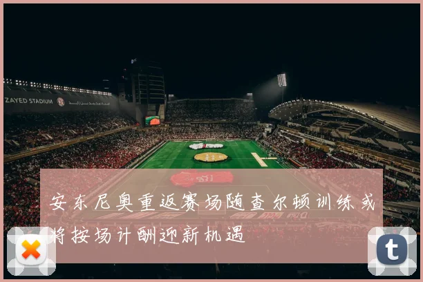 安东尼奥重返赛场随查尔顿训练或将按场计酬迎新机遇